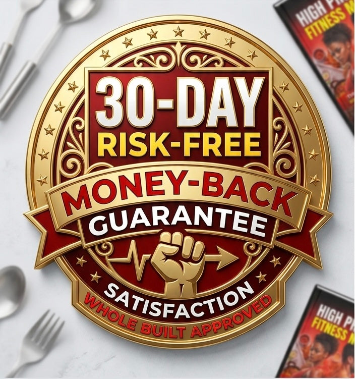 30-day risk-free money-back guarantee for high protein meal plan